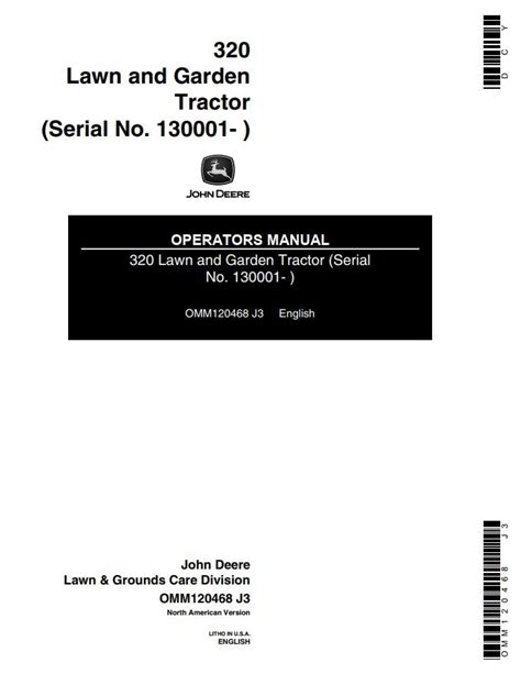 john deere 320 maintenance manual